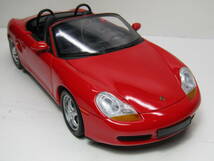 Porsche Boster Type 986 2.5 1997 Boxster 1/18 ポルシェ ボクスター 初代 涙目レッド RED UT models 水冷初代ポルシェ ロードスター 美品_画像6