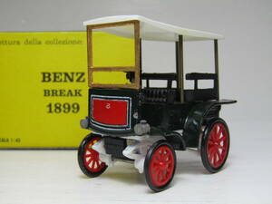 Mercedes Benz 1/43 Mercedes Benz 1899 BREAK not yet exhibition goods Italy tolino automobile museum Made in Italy Vintage TORINO AUTOMOBILE③