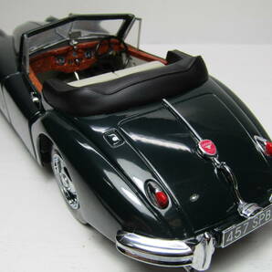 Jaguar XK140 1/18 ジャガー XK 140 Drophead Coupe 英国 ドロップヘッド 1954~57 50s クーペ ブリティシュグリーン XJS XK120 GB D E-Typeの画像5