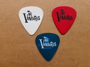 ベンチャーズ　THE VENTURES &　WilsonBros ロゴ　ギターピック　3枚セットで
