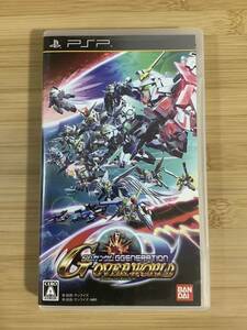 【PSP】 説明書無し　SDガンダム ジージェネレーション オーバーワールド