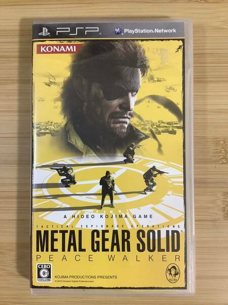 【PSP】 METAL GEAR SOLID PEACE WALKER