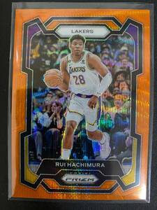 60枚限定!! 八村 塁 2023-24 Panini Prizm Basketball #42 Orange 05/60 NBA Rui Hachimura