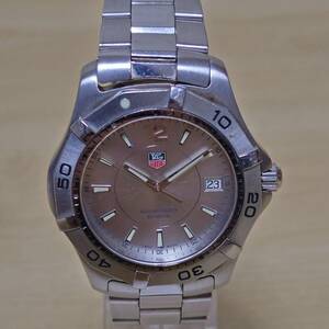 1円～ タグホイヤー アクアレーサー WAF1112 クォーツ 時計 腕時計 不動品 TagHeuer Aquaracer WAF1112 quartz watch wristwatch immovable