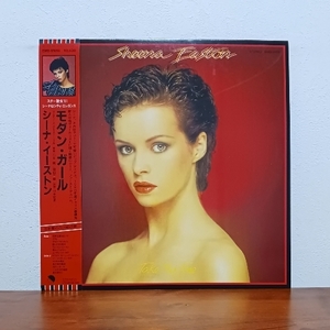 帯付LP/ シーナイーストン☆SHEENA EASTON「モダンガール / TAKE MY TIME」9 TO 5 (モーニング・トレイン)