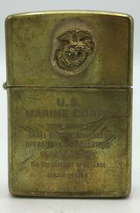 C26☆【火花確認済み】ZIPPO US MARINE CORPS ジッポー オイルライター 1993年製 アメリカ海兵隊 沖縄 喫煙グッズ 喫煙具 現状品 ☆