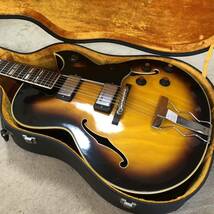 MOUNTAIN フルアコ　マウンテン　Gibson 175コピー　70年代　ジャパニーズビンテージ　美品　林楽器　百瀬恭夫氏_画像2