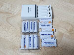 Panasonic 急速充電器 BQ-CC83　単3エネループ16本