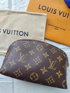 【中古品】ルイヴィトン ポシェット 化粧ポーチ モノグラム M47515 正規品 LOUIS VUITTON モノグラム