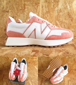 新品☆本物 27.5cm オールレザー USAモデル ニューバランス New Balance MS327PN 本革 WHITE 990 ホワイト M997 M1300 ピンク M1400 PINK