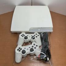 ☆★H1549 SONY ソニー PlayStation 3 本体 CECH-3000A 160GB ホワイト USBケーブルなし PS3_画像1