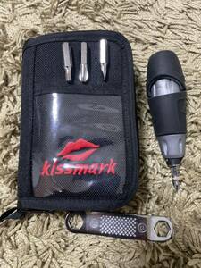 ☆キスマーク KISSMARK スノーボード用携帯工具セット ミニ・ラチェット・ドライバー ミニ・TOOL