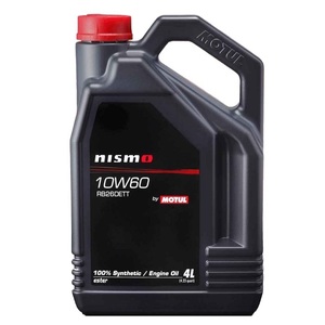 MOTUL (モチュール) NISMO ニスモ ENGINE OIL RB26DETT 10W60 4L 化学合成 品番 104343