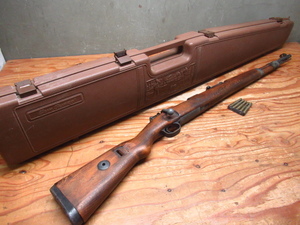 SMG刻印 CMC MAUSER モーゼル byf 1942 mod 98 Kar98K モデルガン ライフル ケース付き 管理6J0201E-G2