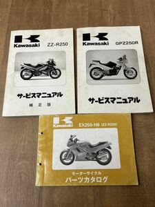  Kawasaki ZZR250 GPZ250R руководство по обслуживанию балка tsu список 