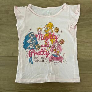 子供服　女の子　半袖　Tシャツ　サイズ100 プリキュア　ユニクロ　UT