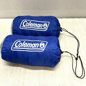 ◯コールマン スクールマミーII C10 ブルー ２つセット◯Coleman 寝袋 シュラフの画像1