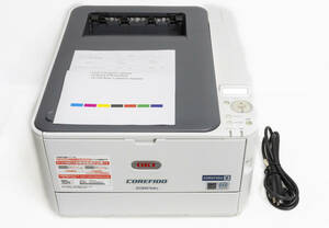 OKI COREFIDO2 C301dn A4 カラー LEDプリンタ ( コンパクト / 自動両面印刷 / 5年無償保証 ) C301DN 使用少