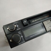 超希少！旧品★SUBARU AM/FM カセットデッキ 002117200 80年代 ヴィンテージ品 ジャンク★完全売り切り_画像8