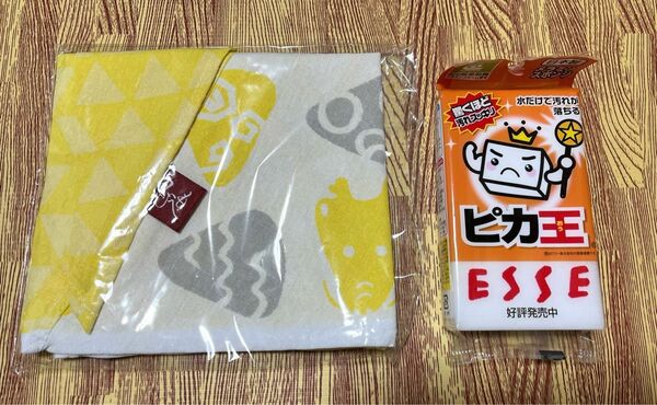 ◎おまけ付き　カルディ　もへじ　手ぬぐい　エコバッグ　 福袋　メラニンスポンジ 辰 KALDI 手ぬぐいエコバッグ 