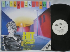 12★Patsy Gallant Hit The Streets Tonight (Hi NRG/DISCO/ドイツ盤)