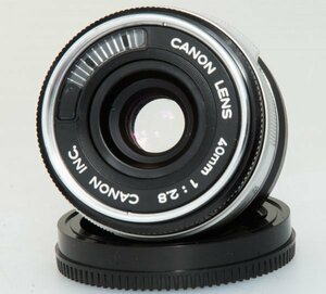 【改造レンズ】CANON 1:2.8 f=40mm 【キャノン Canodate E】 をNEXマウントレンズに改造【SONY FEレンズ】