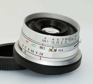 [ modified lens ]YASHINON-DX 2.8/40mm [YASHICA electro 35MC]. . hill optics made. lens .SONY E mount lens . modified 