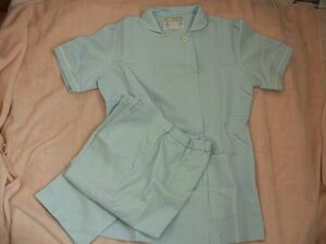 *[ new goods ] nurse clothes ( top and bottom set ) light blue size LL [ sax ]