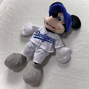 ロサンゼルス・ドジャース ミッキーマウス　ぬいぐるみ　ミッキー Los Angeles Dodgers ディズニー MLB