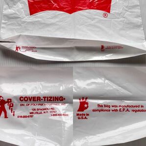 ～80s LEVI'S リーバイス ショップバッグ 買い物袋 MADE IN USA アメリカ製 デッドストック 未使用品 ビンテージ の画像8