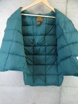 7020s6◆ヴィンテージ◆黒タグ◆Eddie Bauer エディバウアー 羽毛ダウンベスト M/スカイライナー/ダウンジャケット/日の出タグ/カラコラム_画像5