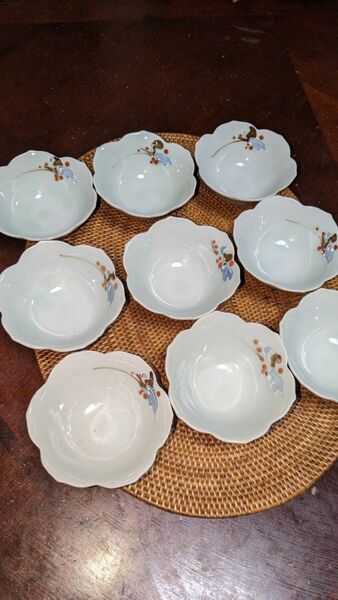 昭和初期 小鉢9個セット #昭和レトロ 小皿 和食器