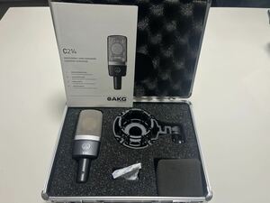 【中古美品】AKG c214コンデンサーマイク