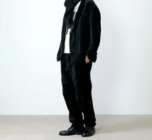 名作 ENGINEERED GARMENTS Poly Shaggy Fleece フリース ボア パンツ エンジニアドガーメンツ 2 ブラック_画像1