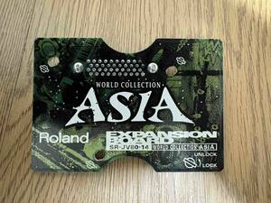 【拡張ボード】Roland SR-JV80-14　ASIA