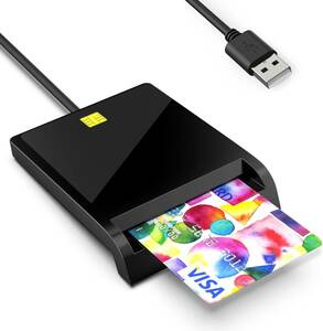 [ free shipping ]0IC card reader lighter USB connection minor mba card IC chip country tax electron report . tax system e-Tax correspondence ( new goods * unused )