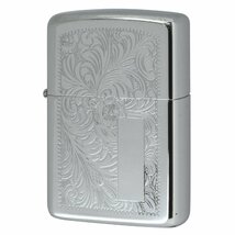 絶版/ヴィンテージ Zippo ジッポー 中古 1981年製造Venetian High Polish Chrome 352 [A]使用感少なく状態が良い_画像1