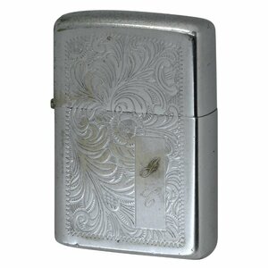 絶版/ヴィンテージ Zippo ジッポー 中古 1975年製造Venetian High Polish Chrome 352 [C]使用感あり傷汚れあり