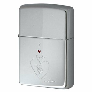 絶版/ヴィンテージ Zippo ジッポー 中古 2002年製造ZIPPO Paul Smith I Love Kyoro ABBEY ROAD [S]ほぼ新品同様