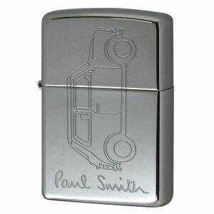 絶版/ヴィンテージ Zippo ジッポー 中古 2010年製造ZIPPO Paul Smith 車 #250 ハイポリシュクローム [S]ほぼ新品同様