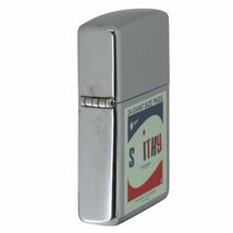 絶版/ヴィンテージ Zippo ジッポー 中古 2002年製造ZIPPO Paul Smith 24 GIANT SIZE PKGS. SMITHY プリント [S]ほぼ新品同様_画像7