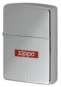 Zippo ジッポライター DOT & LOGO ドットロゴ 銀メッキ 2S-CUTLOGO