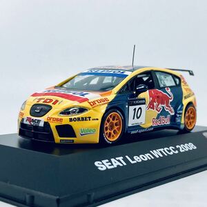 希少モデル ヒコセブン セアトスポーツモデル 1/43 2008年式 1P型 SEAT LEON セアト レオン Supercopa WTCC レッドブルレーシング