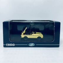 776 絶版品 EBBRO エブロ 1/43 1970年型 TN360 ホンダ バモス 4 イエロー／グリーン_画像2