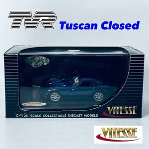 正規輸入品 希少モデル VITESSE ビテス 1/43 1968年型 W180 TVR タスカン マジョーラブルーメタリック