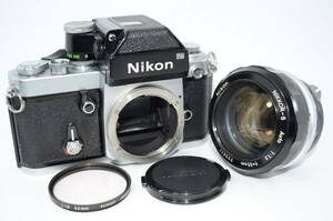 【外観並級】Nikon F2 フォトミック / 非Ai NIKKOR-S Auto 55mm F1.2 ニコン　#s3729