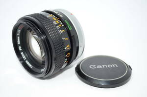 【外観特上級】Canon Lens FD 50mm F1.4 S,S,C,　#s4595