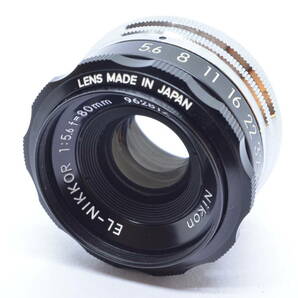 【外観特上級】ニコン ELニッコール Nikon EL-Nikkor 80mm f/5.6 #s4647の画像1