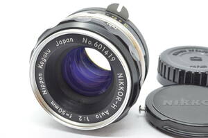 【外観並級】Nikon ニコン NIKKOR-H AUTO 50mm F2　#s4654