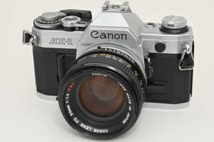 【外観特上級】Canon AE‐1 シルハー / FD 50mm F1.4 S.S.C.　#s4749